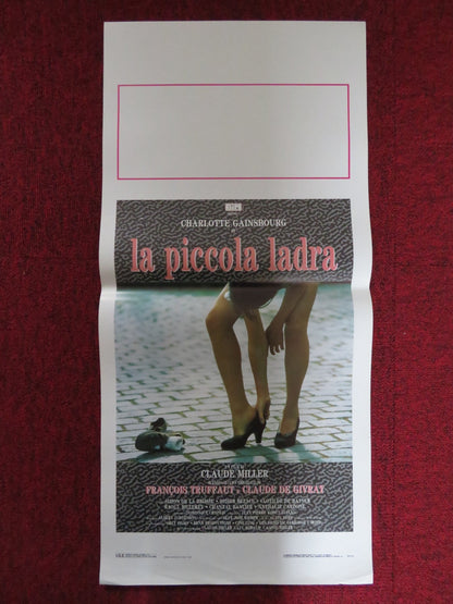 LA PICCOLA LADRA ITALIAN LOCANDINA POSTER CHARLOTTE GAINSBOURG D. BEZACE 1988 Rendezvous Cinema Movie posters
