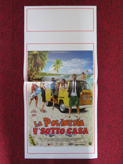 LA POLINESIA E'SOTTO CASA ITALIAN LOCANDINA POSTER FABIANA BALDINELLI 2010 Rendezvous Cinema Movie posters