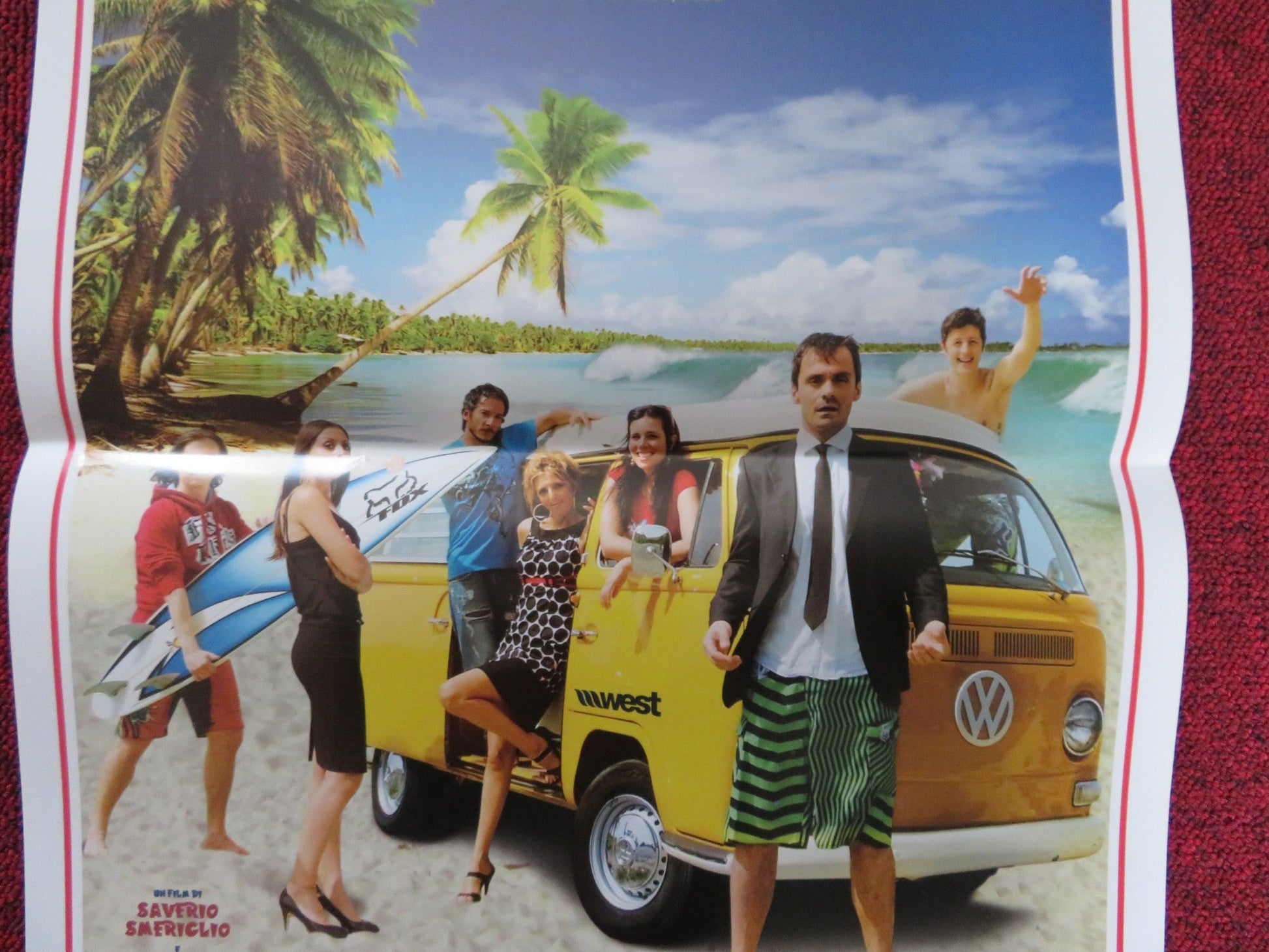 LA POLINESIA E'SOTTO CASA ITALIAN LOCANDINA POSTER FABIANA BALDINELLI 2010 Rendezvous Cinema Movie posters