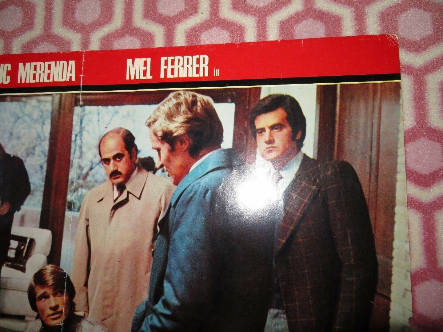 LA POLIZIA ACCUSA: IL SERVIZIO SEGETO UCCIDE ITALIAN FOGLIO POSTER 1975 - Rendezvous Cinema