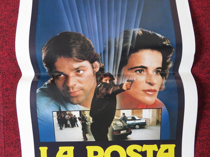 LA POSTA IN GIOCO ITALIAN LOCANDINA (27.5"x13") POSTER LINA SASTRI 1988 Movie posters