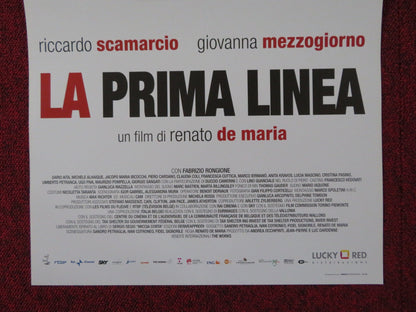 LA PRIMA LINEA ITALIAN LOCANDINA POSTER RICCARDO SCAMARCIO G. MEZZOGIORNO 2009 Rendezvous Cinema Movie posters