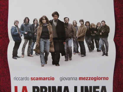 LA PRIMA LINEA ITALIAN LOCANDINA POSTER RICCARDO SCAMARCIO G. MEZZOGIORNO 2009 Rendezvous Cinema Movie posters