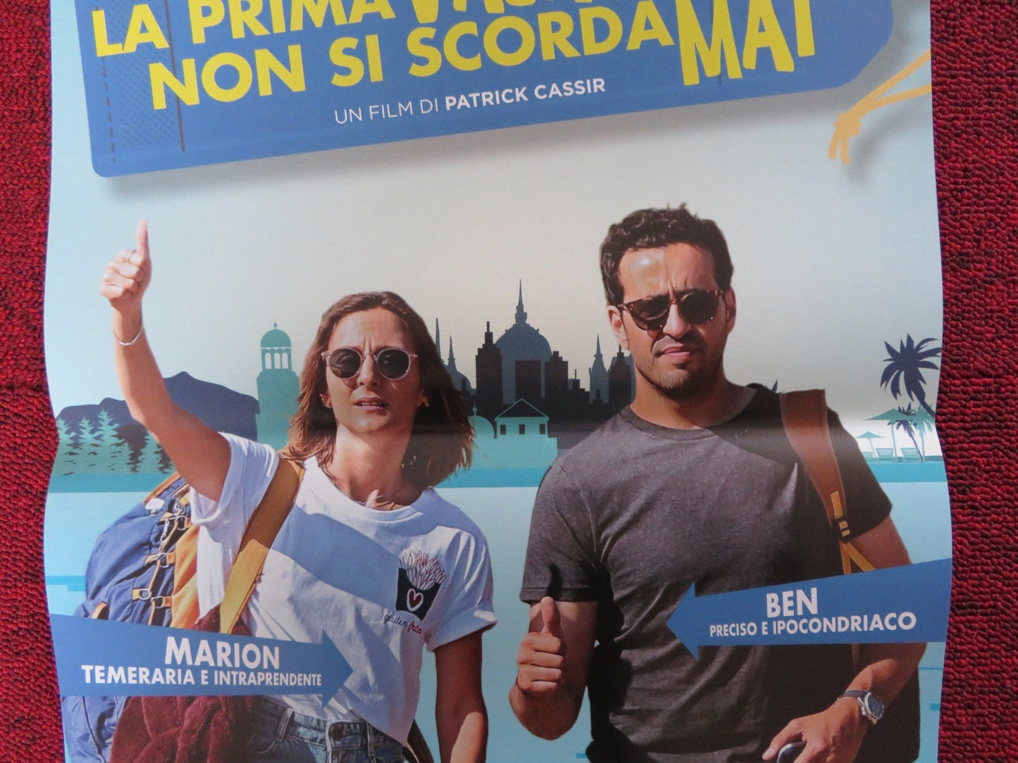 LA PRIMA VACANZA NON SI SCORDA MAI ITALIAN LOCANDINA POSTER JONATHAN COHEN 2018 Rendezvous Cinema Movie posters