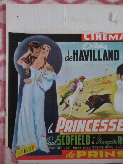 LA PRINCESSE L'EBOLI / That Lady BELGIUM (14"x 21") POSTER 1955 Movie posters
