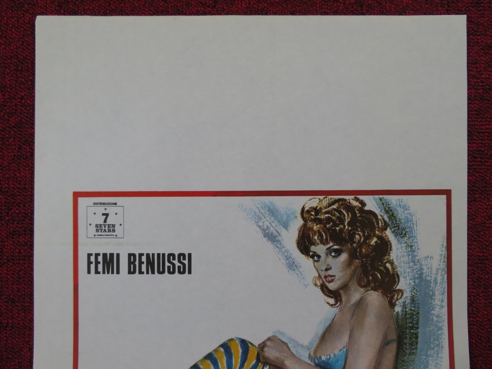 LA PROFESSORESSA DI LINGUE ITALIAN LOCANDINA POSTER FEMI BENUSSI DE LUCA 1976 Rendezvous Cinema Movie posters