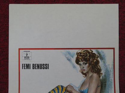 LA PROFESSORESSA DI LINGUE ITALIAN LOCANDINA POSTER FEMI BENUSSI DE LUCA 1976 Rendezvous Cinema Movie posters