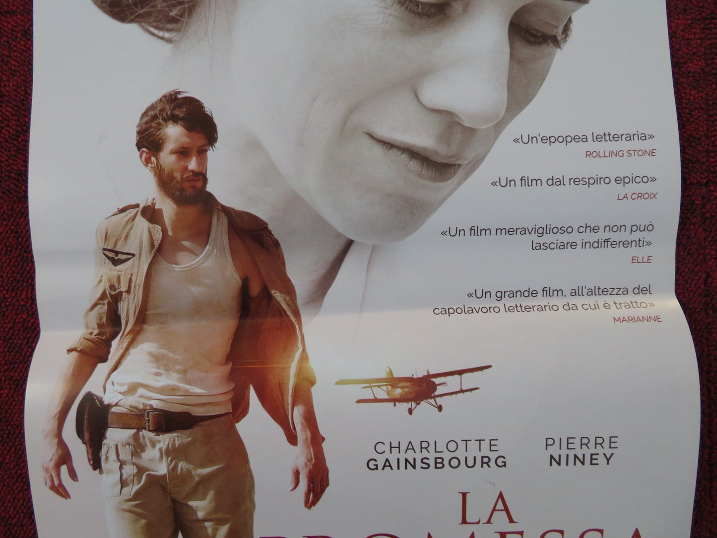 LA PROMESSA DELL'ALBA ITALIAN LOCANDINA POSTER CHARLOTTE GAINSBOURG 2017 Rendezvous Cinema Movie posters