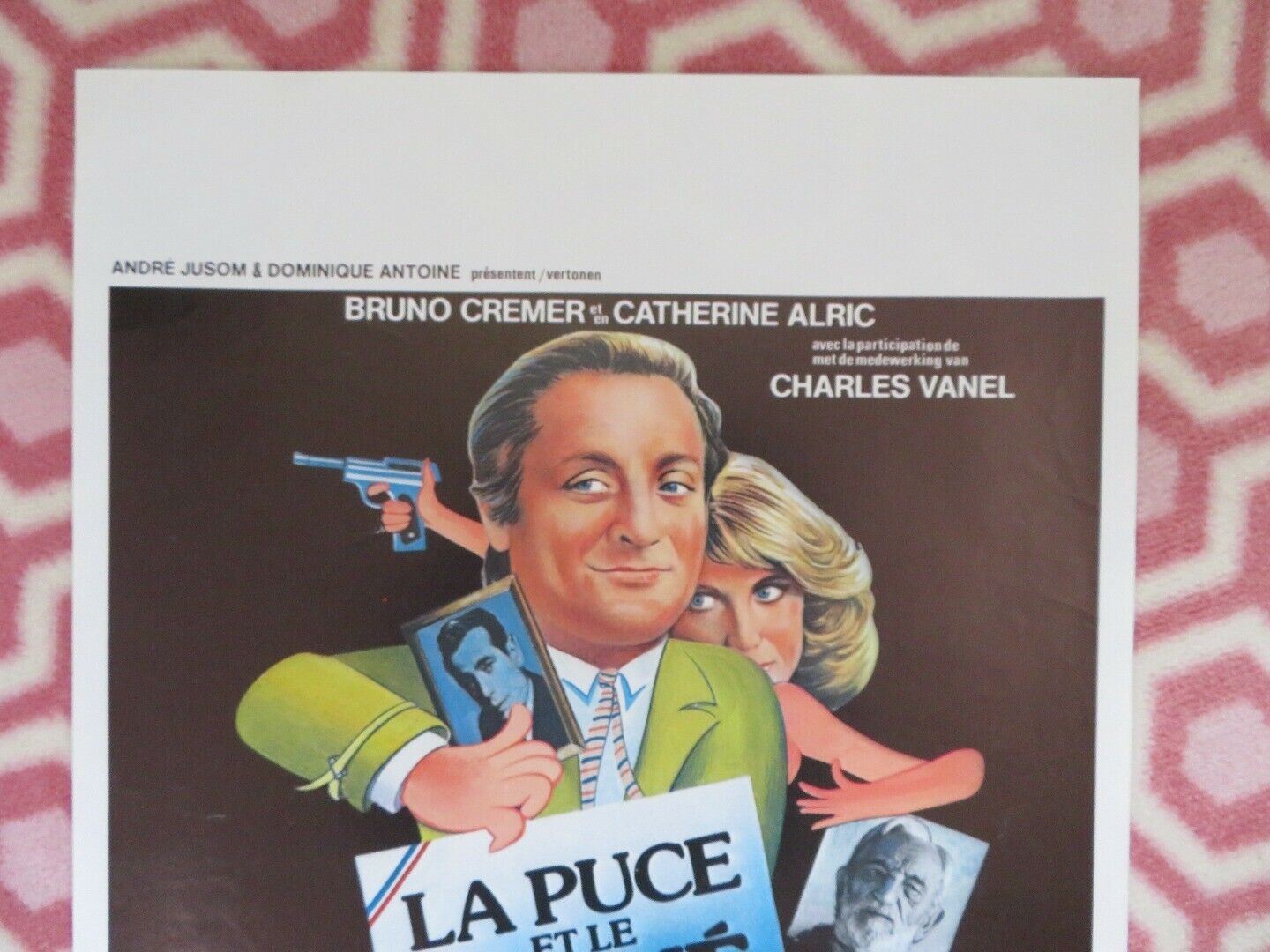 LA PUCE ET LE PRIVE BELGIUM (21"x14") POSTER BRUNO CREMER 1981 Movie posters