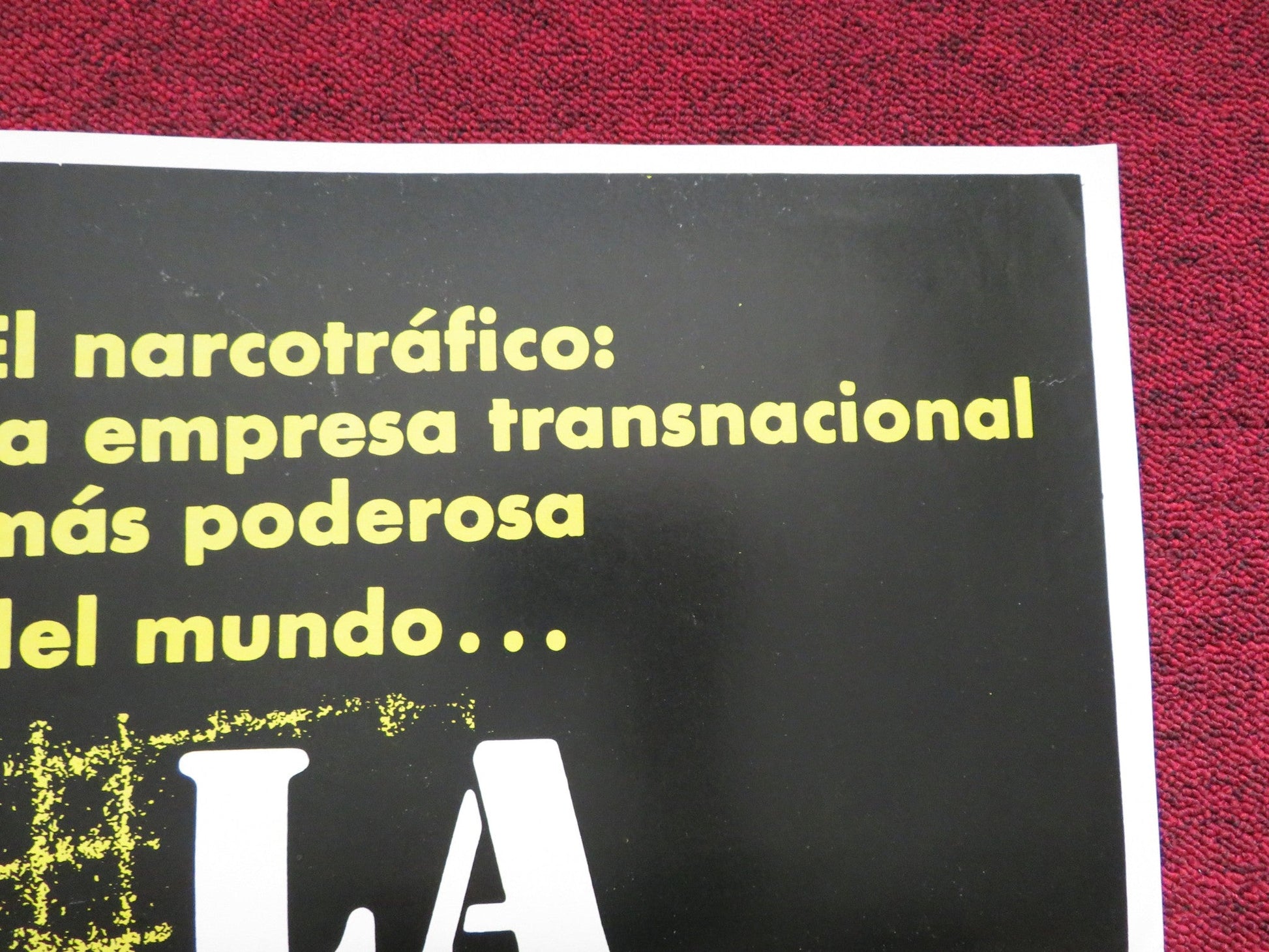 LA PUERTA FALSA MEXICAN POSTER JORGE LUKE ROBERTO GUZMAN 1977 Rendezvous Cinema Movie posters