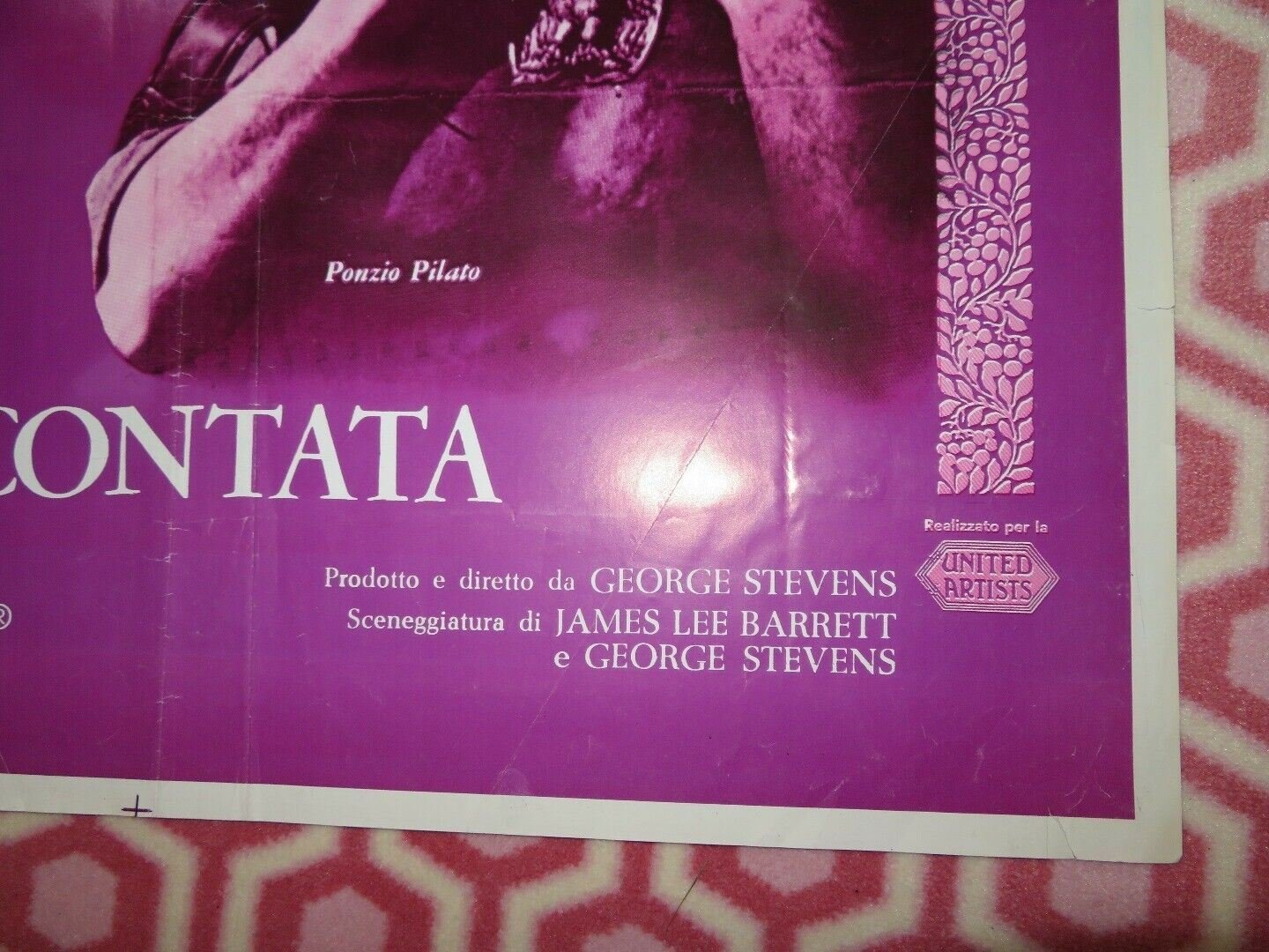 LA PUI GRANDE STORIA MAI RACCONTATA ITALIAN FOGLIO POSTER DOUBLE SIDED POSTER Rendezvous Cinema Movie posters