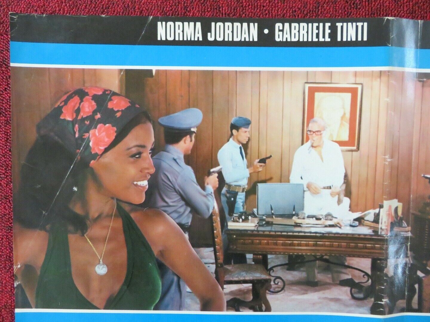 LA RAGAZZA DALLA PELLE DI CORALLO - A ITALIAN FOTOBUSTA POSTER NORMA JORDAN 1976 Movie posters
