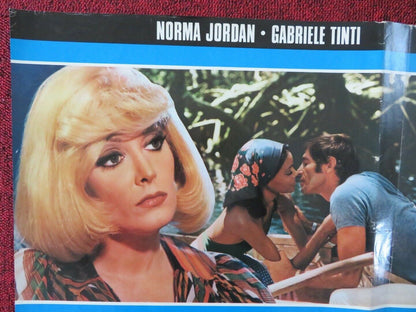 LA RAGAZZA DALLA PELLE DI CORALLO - B ITALIAN FOTOBUSTA POSTER NORMA JORDAN 1976 Movie posters