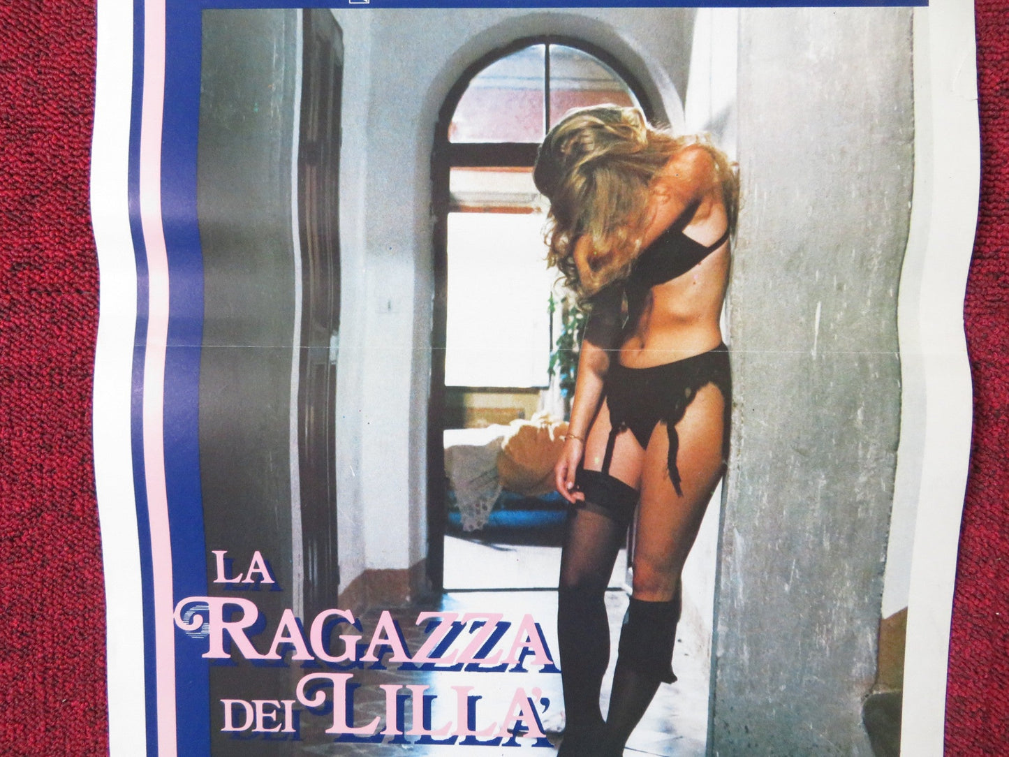 LA RAGAZZA DEI LILLA ITALIAN LOCANDINA POSTER LAURENT TERZIEFF MIMSY FARMER 1986 Rendezvous Cinema Movie posters