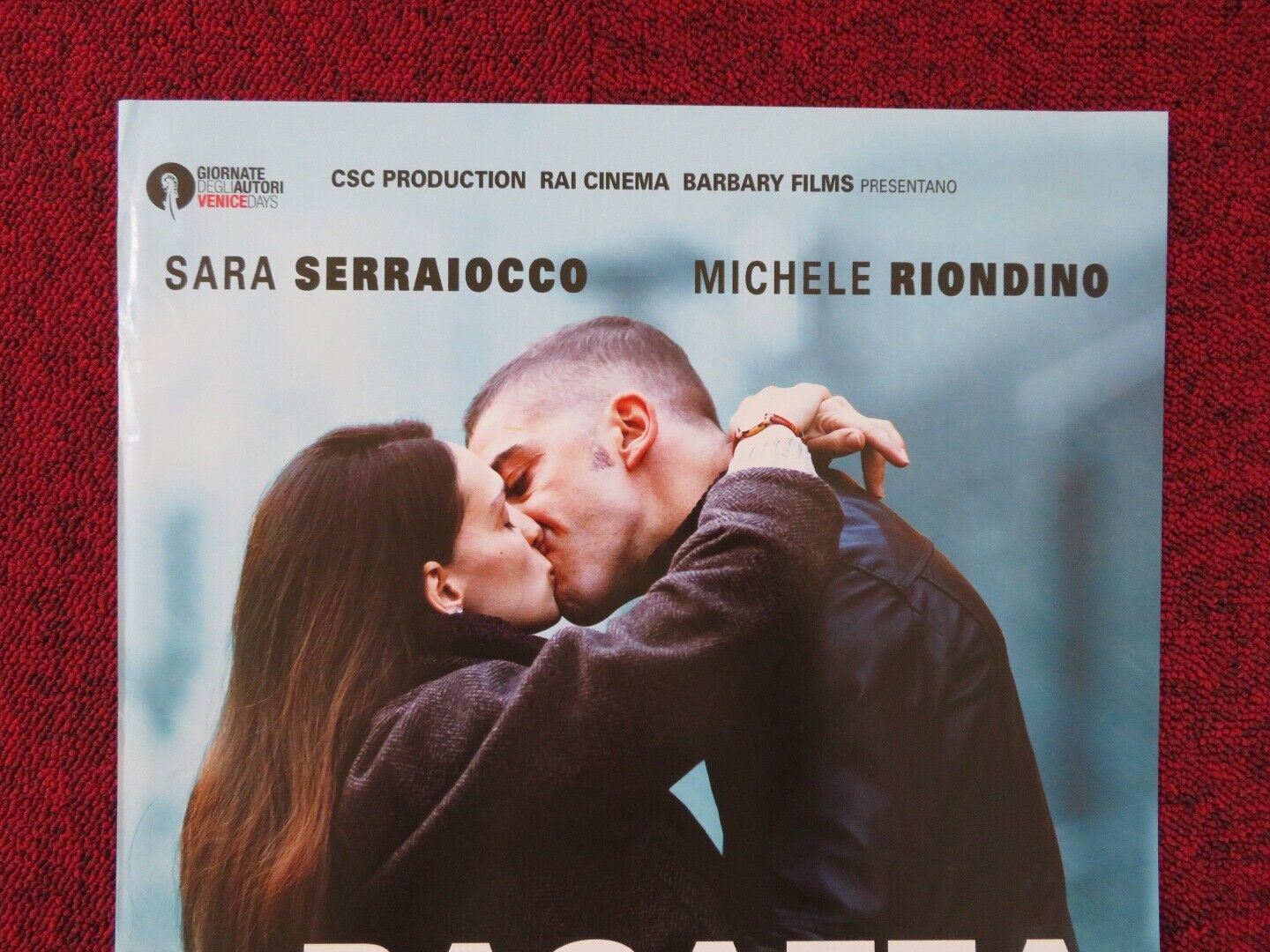 LA RAGAZZA DEL MONDO ITALIAN LOCANDINA (26.5"x12.5") POSTER SARA SERRAIOCCO 2016 Rendezvous Cinema Movie posters