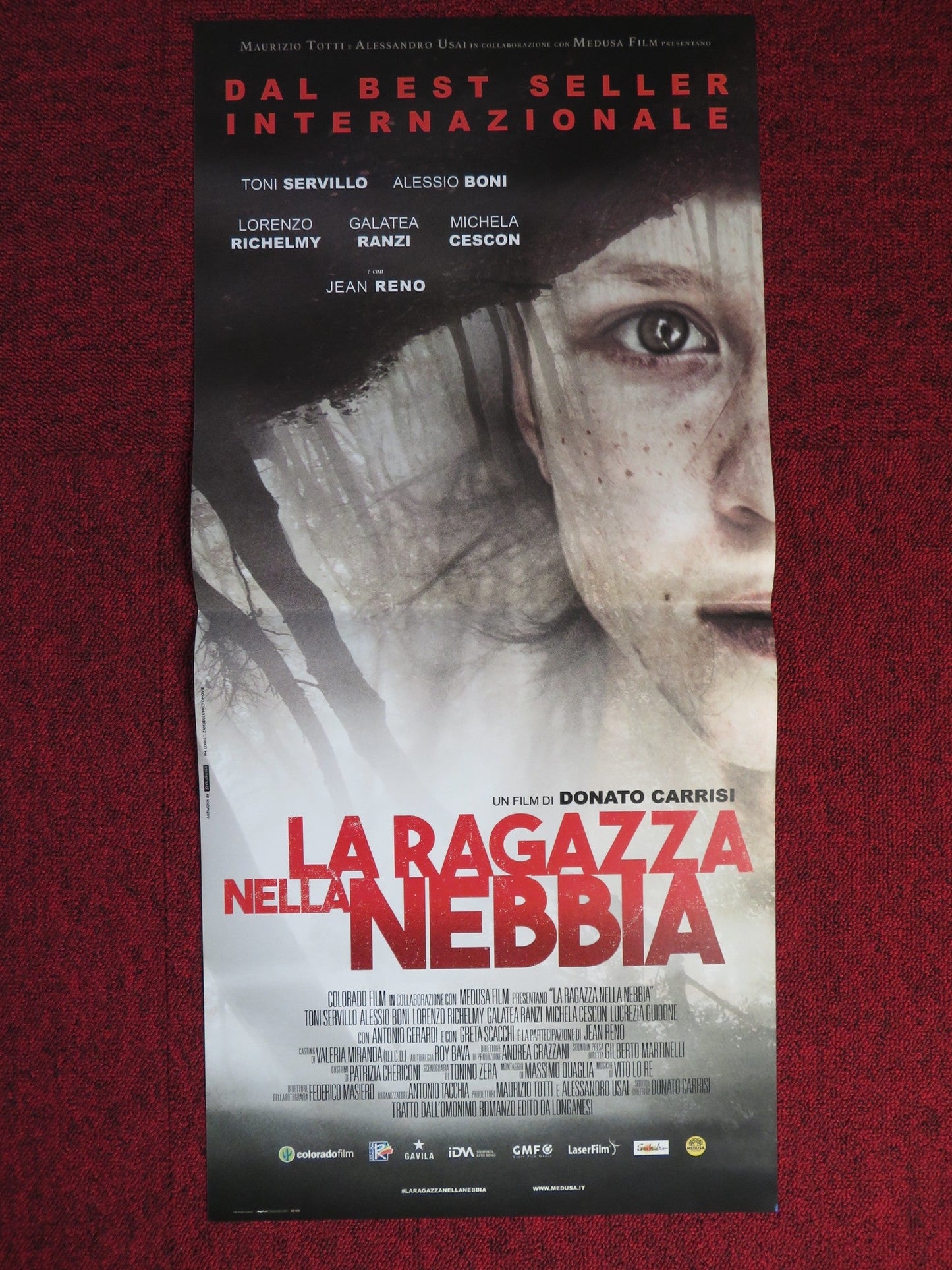 LA RAGAZZA NELLA NEBBIA ITALIAN LOCANDINA POSTER TONI SERVILLO ALESSIO BONI 2017 Rendezvous Cinema Movie posters