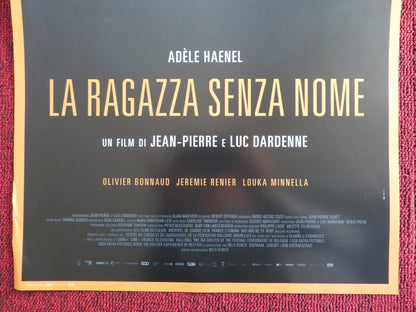 LA RAGAZZA SENZA NOME ITALIAN LOCANDINA POSTER ADELE HAENEL OLIVIER BONNAUD 2016 Rendezvous Cinema Movie posters