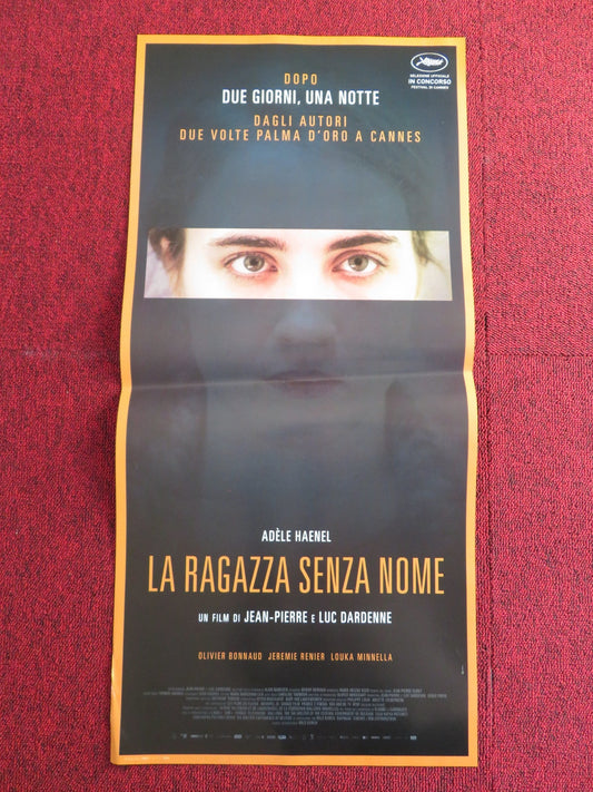 LA RAGAZZA SENZA NOME ITALIAN LOCANDINA POSTER ADELE HAENEL OLIVIER BONNAUD 2016 Rendezvous Cinema Movie posters