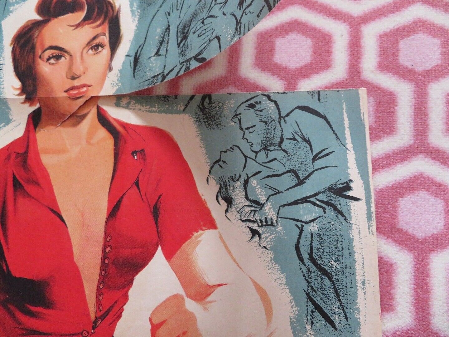 LA RAGE AU CORPS/Tempest in the Flesh BELGIUM (31"x 15.5") POSTER 1954 - Rendezvous Cinema