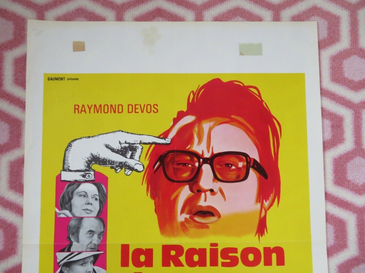 LA RAISON DU PLUS FOU.../ The Right of the Maddest BELGIUM (21.5"x14.5") POSTER Movie posters