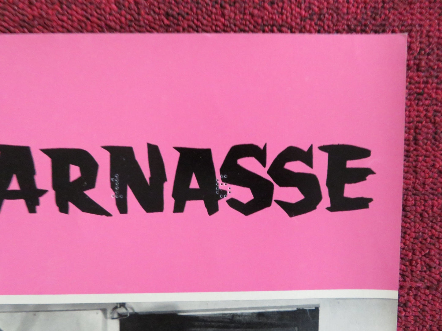 LA RAPINA DI MONTPARNASSE - B ITALIAN FOTOBUSTA POSTER FERNANDEL B. LAAGE 1964 Rendezvous Cinema Movie posters