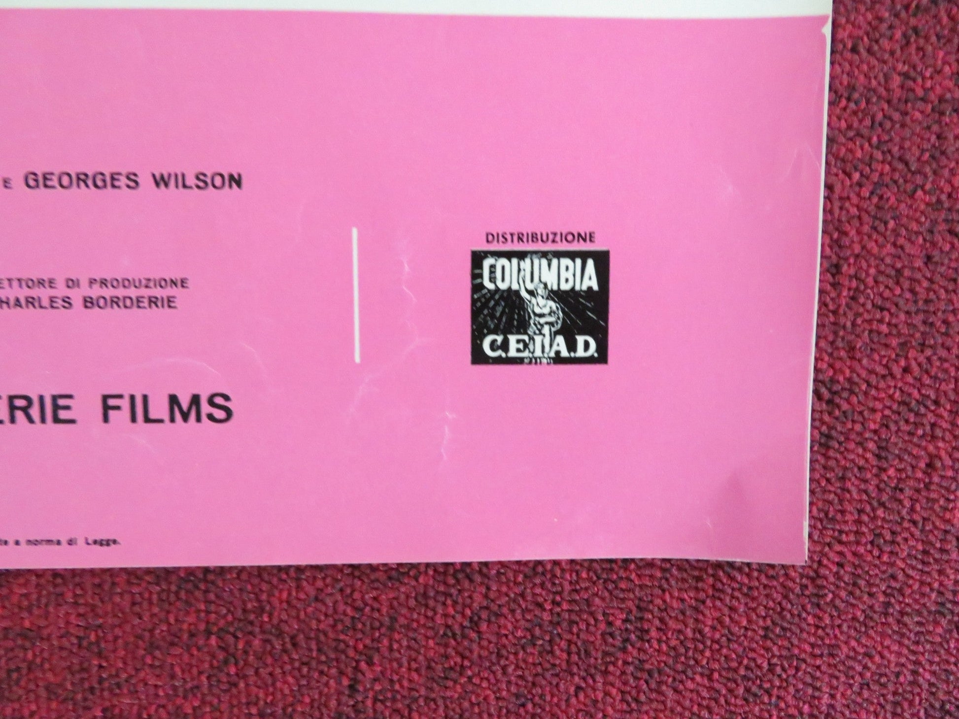 LA RAPINA DI MONTPARNASSE - B ITALIAN FOTOBUSTA POSTER FERNANDEL B. LAAGE 1964 Rendezvous Cinema Movie posters