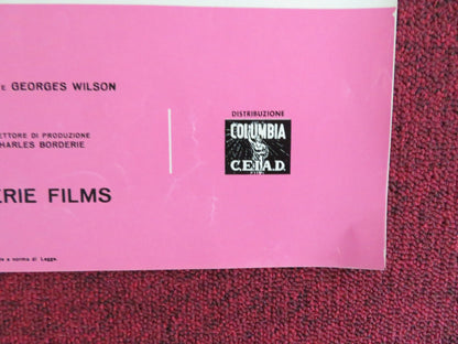 LA RAPINA DI MONTPARNASSE - B ITALIAN FOTOBUSTA POSTER FERNANDEL B. LAAGE 1964 Rendezvous Cinema Movie posters