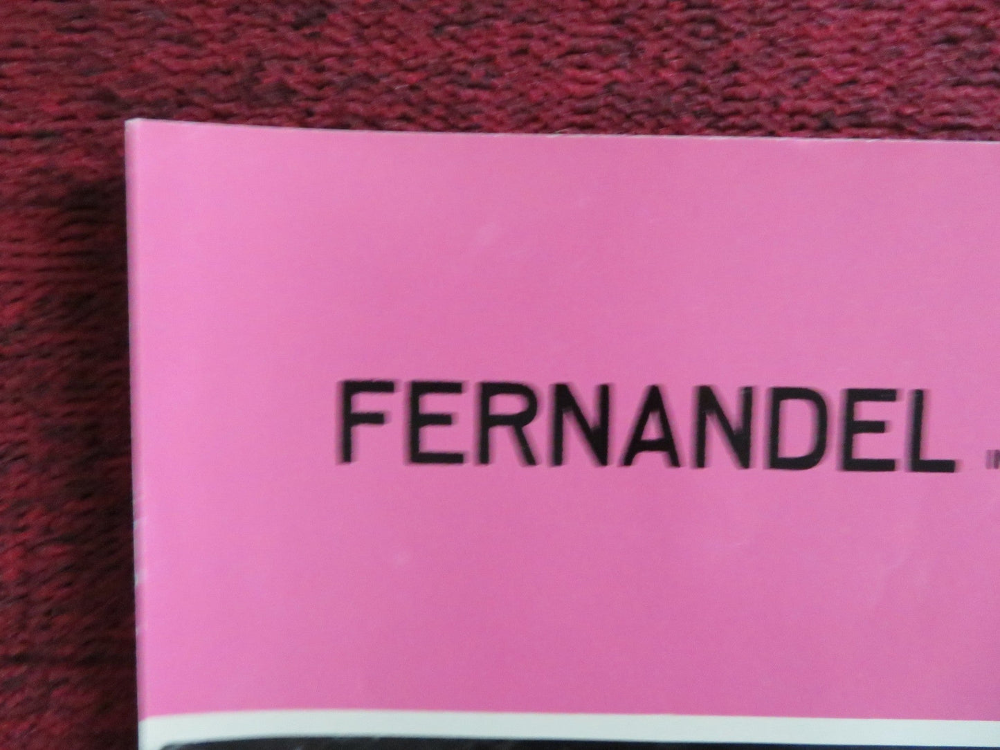 LA RAPINA DI MONTPARNASSE - D ITALIAN FOTOBUSTA POSTER FERNANDEL B. LAAGE 1964 Rendezvous Cinema Movie posters