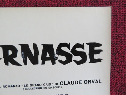 LA RAPINA DI MONTPARNASSE - E ITALIAN FOTOBUSTA POSTER FERNANDEL B. LAAGE 1964 Rendezvous Cinema Movie posters