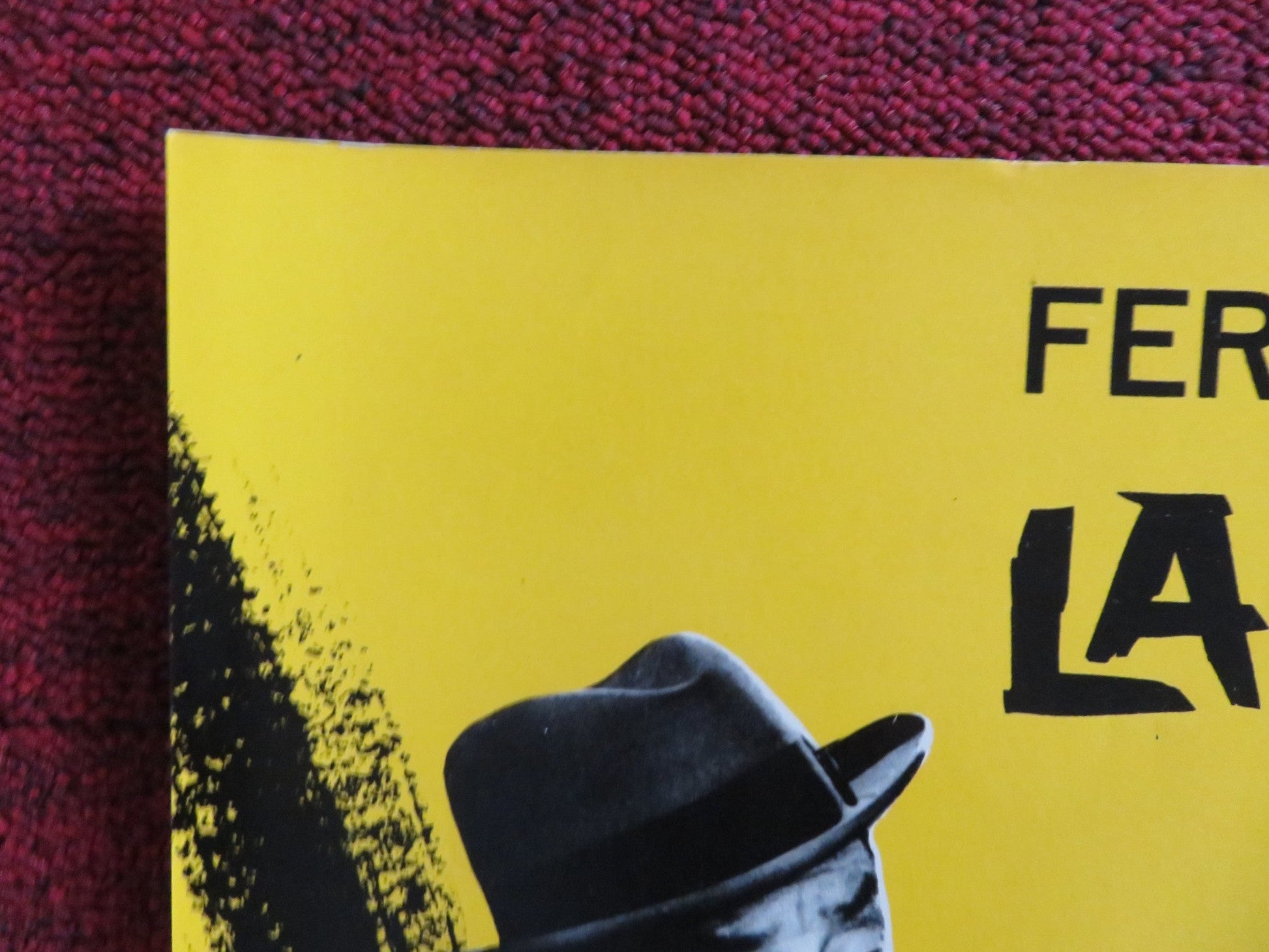 LA RAPINA DI MONTPARNASSE - E ITALIAN FOTOBUSTA POSTER FERNANDEL B. LAAGE 1964 Rendezvous Cinema Movie posters