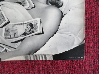 LA RAPINA DI MONTPARNASSE - H ITALIAN FOTOBUSTA POSTER FERNANDEL B. LAAGE 1964 Rendezvous Cinema Movie posters