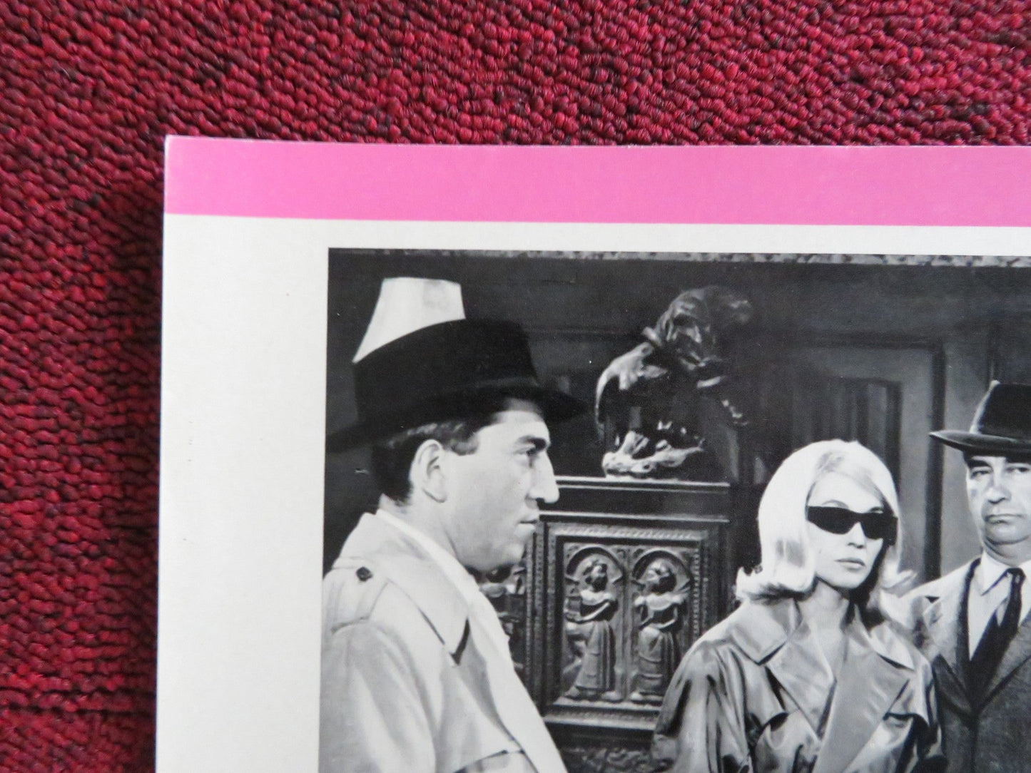 LA RAPINA DI MONTPARNASSE - H ITALIAN FOTOBUSTA POSTER FERNANDEL B. LAAGE 1964 Rendezvous Cinema Movie posters