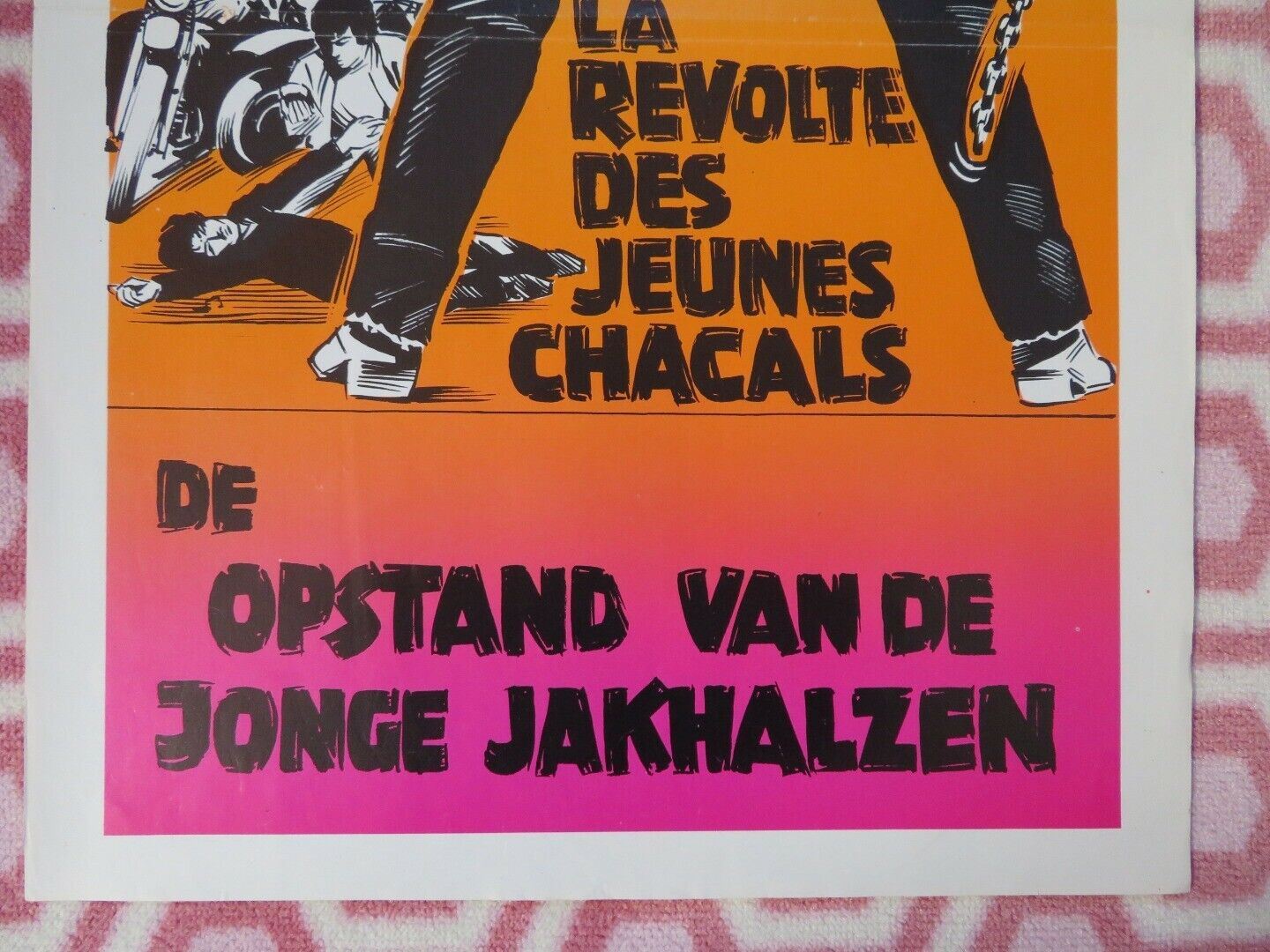 LA REVOLTE DES JEUNES CHACALS BELGIUM (21.5"x14.5") POSTER Movie posters