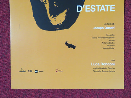 LA SCUOLA D'ESTATE ITALIAN LOCANDINA POSTER LUCA RONCONI IVAN ALOVISIO 2014 Rendezvous Cinema Movie posters