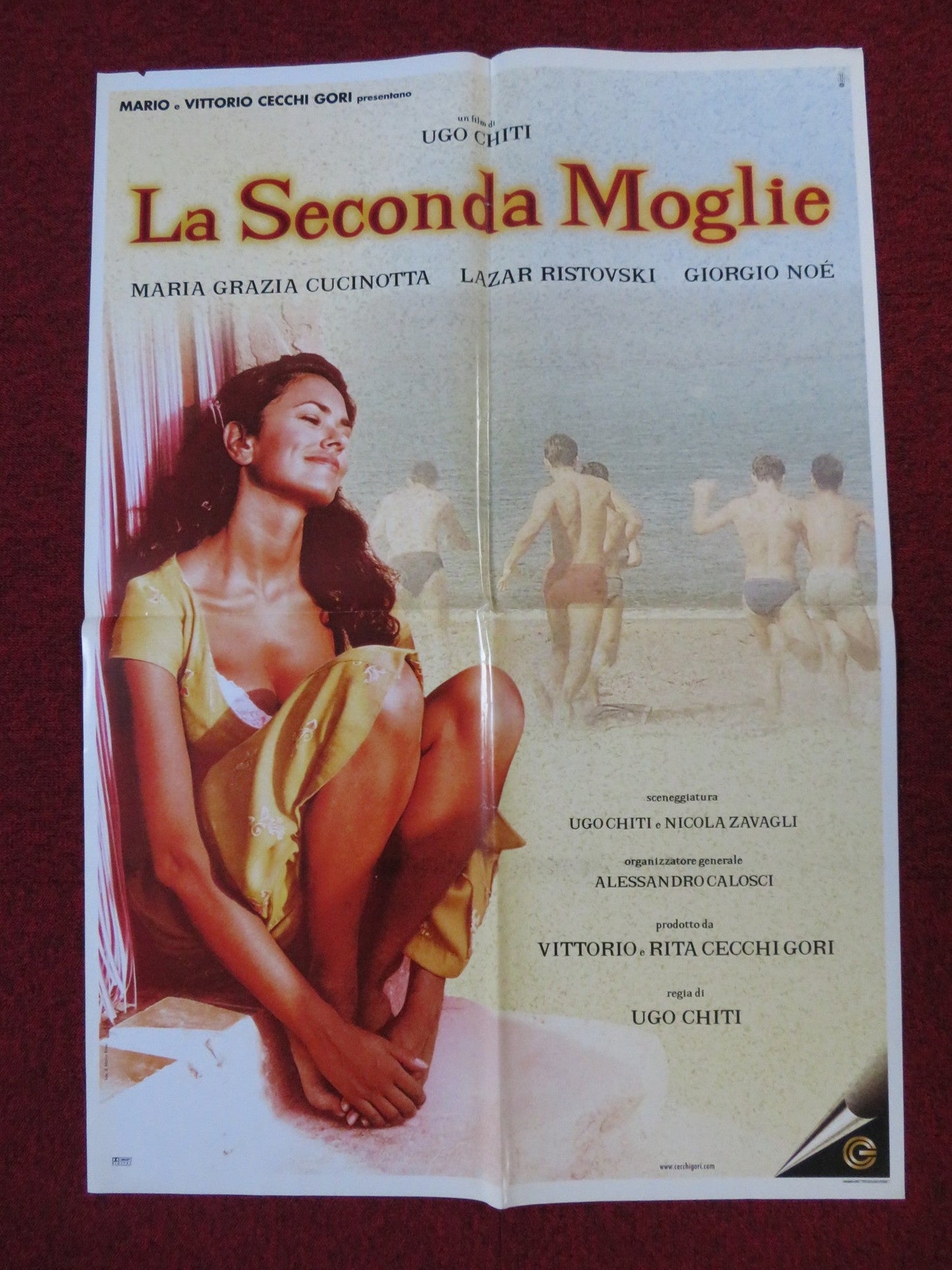 LA SECONDA MOGLIE ITALIAN FOGLIO POSTER MARIA GRAZIA CUCINOTTA L RISTOVSKI 1998 Rendezvous Cinema Movie posters