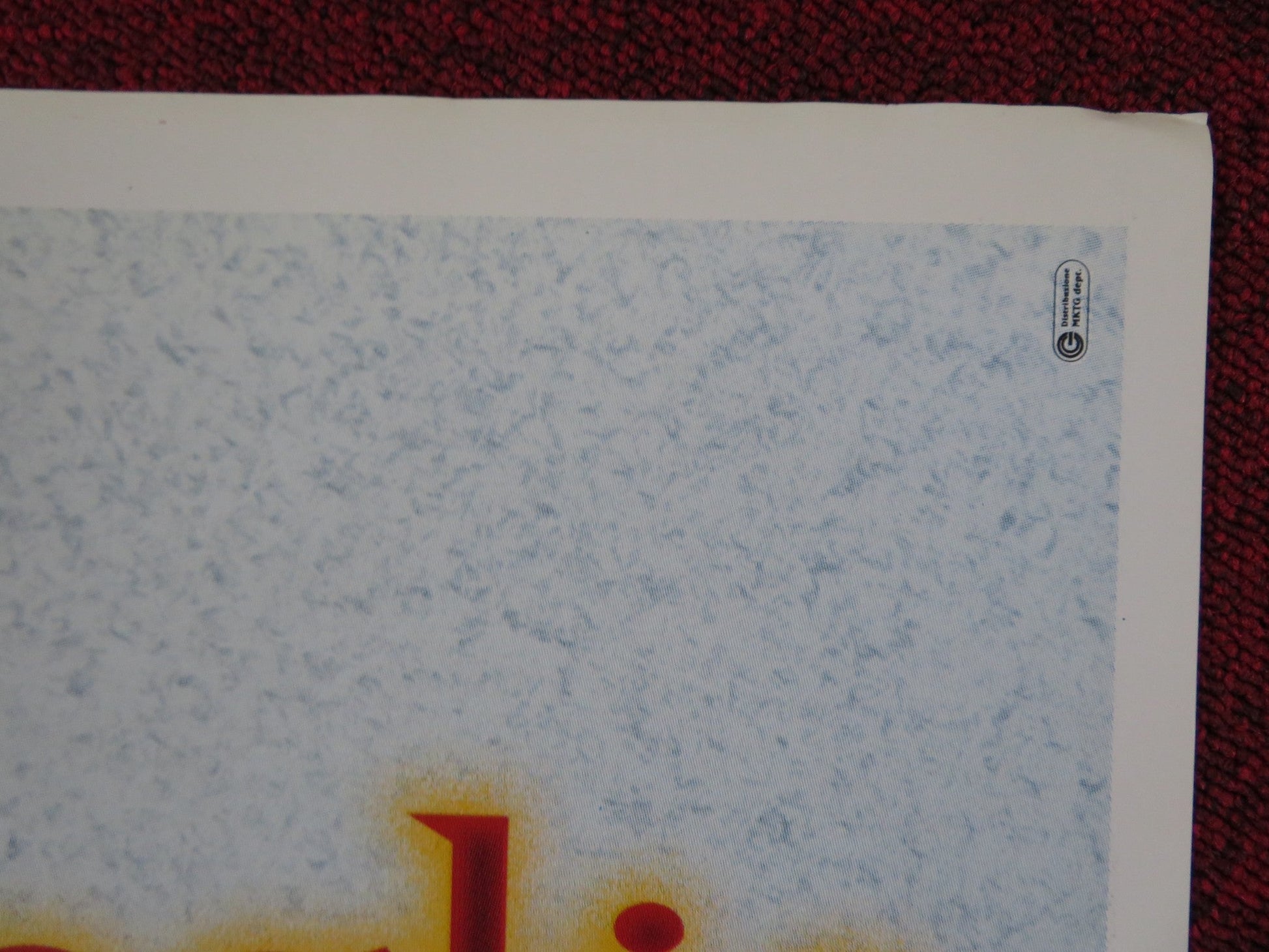 LA SECONDA MOGLIE ITALIAN FOGLIO POSTER MARIA GRAZIA CUCINOTTA L RISTOVSKI 1998 Rendezvous Cinema Movie posters