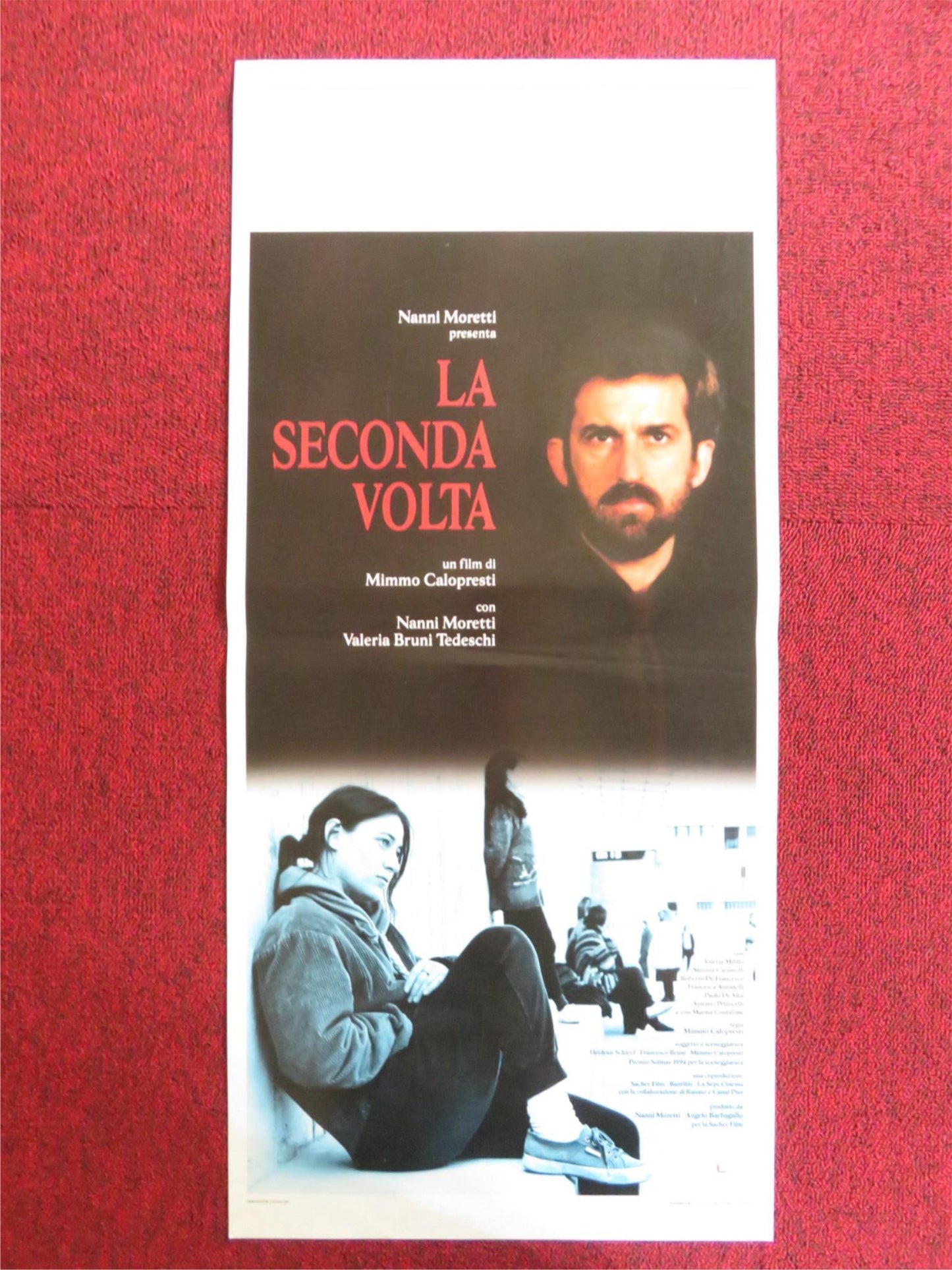 LA SECONDA VOLTA ITALIAN LOCANDINA POSTER NANNI MORETTI VALERIA TEDESCHI 1995 Rendezvous Cinema Movie posters