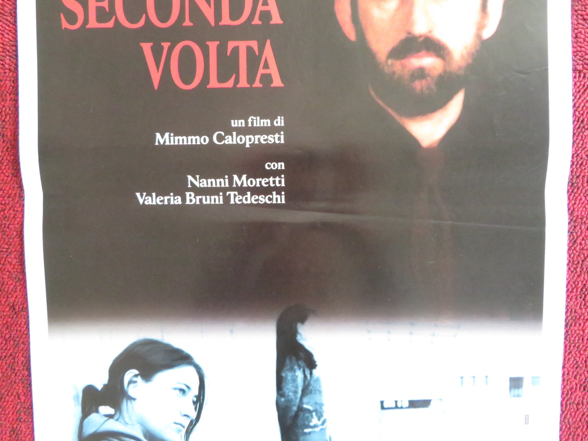 LA SECONDA VOLTA ITALIAN LOCANDINA POSTER NANNI MORETTI VALERIA TEDESCHI 1995 Rendezvous Cinema Movie posters