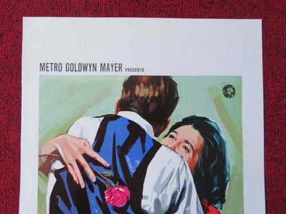 LA SIGNORA AMAVA LE ROSE ITALIAN LOCANDINA (27.5"x13") POSTER PATRICIA NEAL 1969 Movie posters