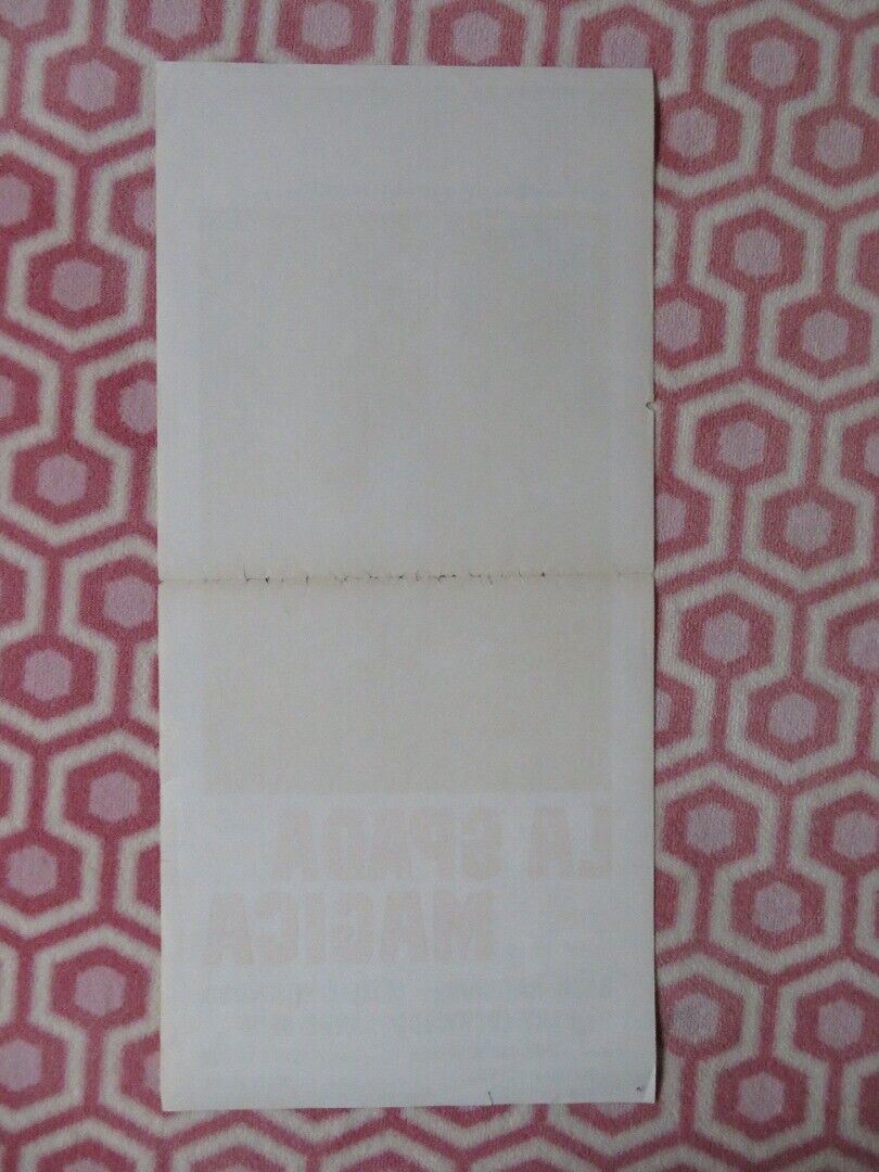 LA SPADA MAGIVA / The Magic Sword ITALIAN LOCANDINA (27.5"x13") POSTER 1962 Movie posters