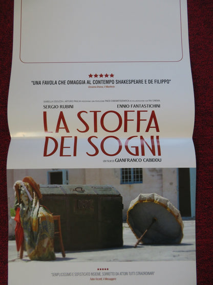 LA STOFFA DEI SOGNI ITALIAN LOCANDINA (27.5"x12.5") POSTER SERGIO RUBINI 2016 Rendezvous Cinema Movie posters