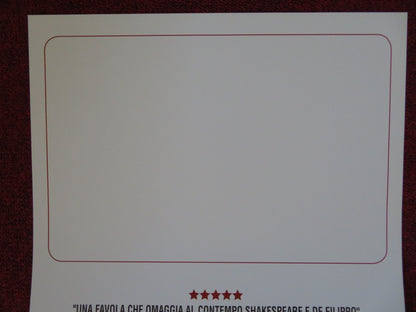 LA STOFFA DEI SOGNI ITALIAN LOCANDINA (27.5"x12.5") POSTER SERGIO RUBINI 2016 Rendezvous Cinema Movie posters