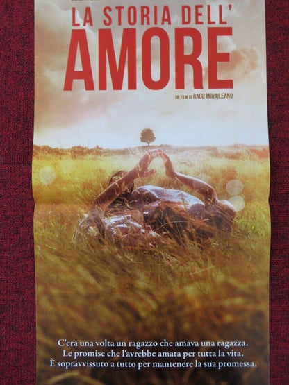 LA STORIA DELL' AMORE ITALIAN LOCANDINA (26.5"x12.5") POSTER DEREK JACOBI 2016 Rendezvous Cinema Movie posters