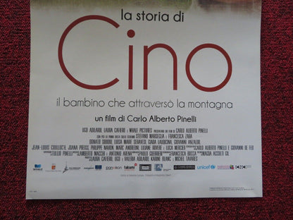 LA STORIA DI CINO ITALIAN LOCANDINA (27"x12.5") POSTER STEFANO MARSEGLIA 2013 - Rendezvous Cinema