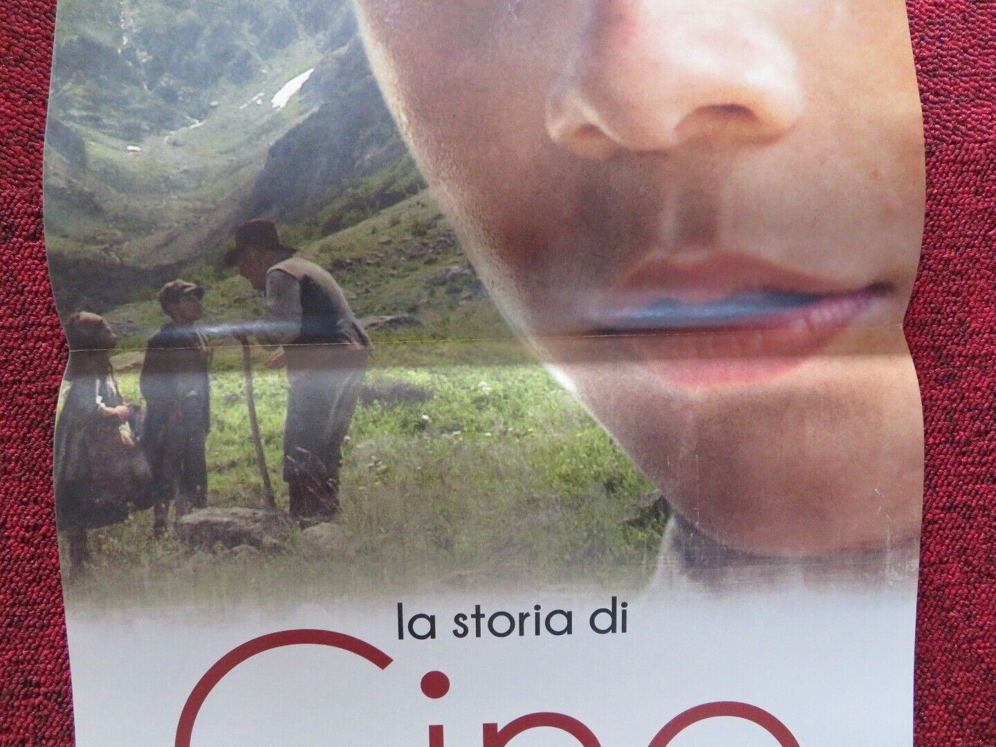 LA STORIA DI CINO ITALIAN LOCANDINA (27"x12.5") POSTER STEFANO MARSEGLIA 2013 - Rendezvous Cinema