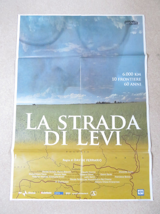 LA STRADA DI LEVI ITALIAN 2 FOGLIO POSTER UMBERTO ORSINI MARIO RIGONI STERN 2006 Rendezvous Cinema Movie posters