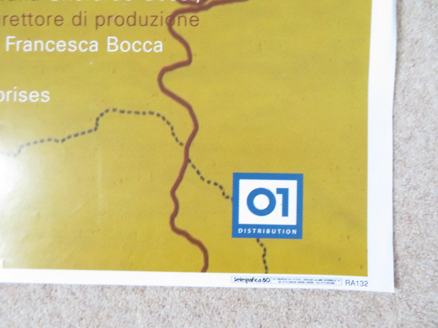 LA STRADA DI LEVI ITALIAN 2 FOGLIO POSTER UMBERTO ORSINI MARIO RIGONI STERN 2006 Rendezvous Cinema Movie posters