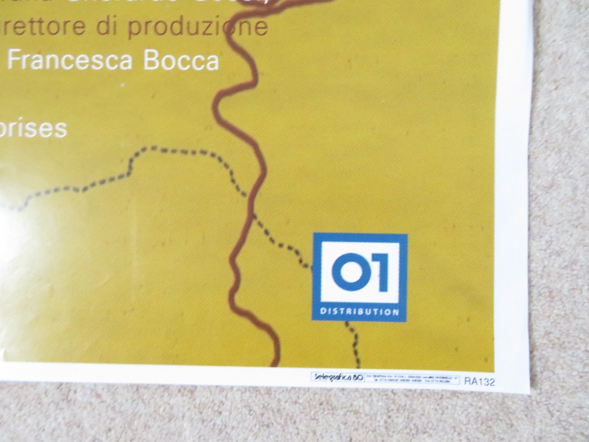 LA STRADA DI LEVI ITALIAN 2 FOGLIO POSTER UMBERTO ORSINI MARIO RIGONI STERN 2006 Rendezvous Cinema Movie posters