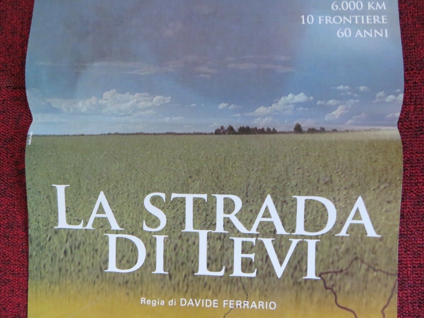 LA STRADA DI LEVI ITALIAN LOCANDINA (26.5"x12") POSTER DAVIDE FERRARIO 2006 - Rendezvous Cinema