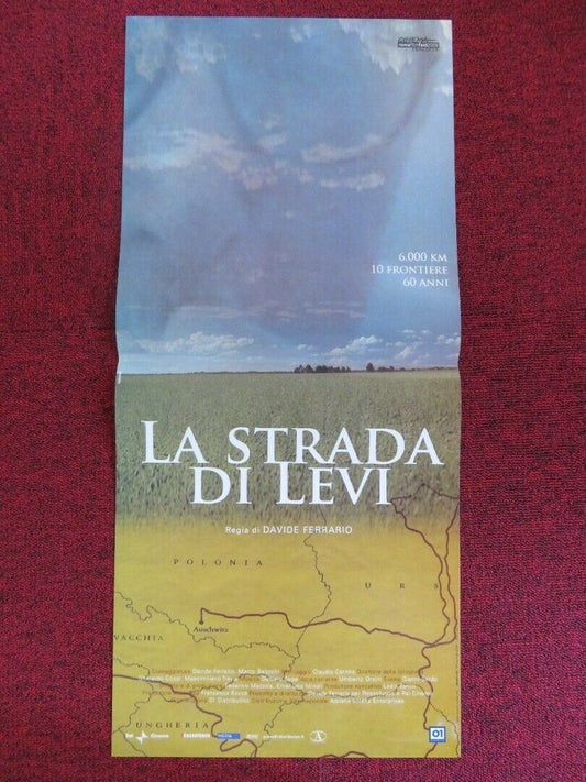 LA STRADA DI LEVI ITALIAN LOCANDINA (26.5"x12") POSTER DAVIDE FERRARIO 2006 - Rendezvous Cinema
